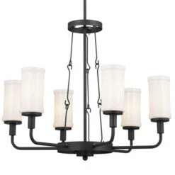 Best Sale ✔️ Kichler Lighting Vetivene 39 Inch 6-Light Chandelier Textured Black With Opal Glass 🎁 -Kichler Lighting Shop unnamed file 4482