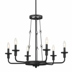 Best Sale ✔️ Kichler Lighting Vetivene 39 Inch 6-Light Chandelier Textured Black With Opal Glass 🎁 -Kichler Lighting Shop unnamed file 4486