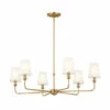 Buy 🎁 Kichler Lighting Pallas 6-Light Brushed Natural Brass Chandelier - 32.25 In ⭐ -Kichler Lighting Shop unnamed file 4501