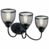 Outlet 🧨 Kichler Lighting Voclain 3-Light Vanity Light Black ✔️