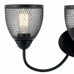 Outlet 🧨 Kichler Lighting Voclain 3-Light Vanity Light Black ✔️ -Kichler Lighting Shop unnamed file 4560
