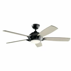 Outlet 👏 Kichler Lighting Geno 54-inch LED Ceiling Fan Satin Black 🥰 -Kichler Lighting Shop unnamed file 4581