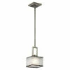 Flash Sale 🥰 Kichler Lighting Kailey Collection 1-light Brushed Nickel Halogen Mini Pendant ⭐ -Kichler Lighting Shop unnamed file 4603
