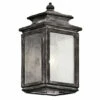 Best Sale 🔥 Kichler Lighting Wiscombe Park Collection 1-light Weathered Zinc Outdoor Wall Lantern 🔔 -Kichler Lighting Shop unnamed file 4621