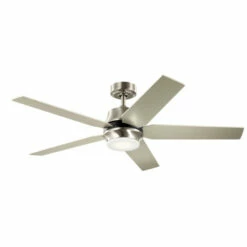 Wholesale 😀 Kichler Lighting Kichler Maeve 52 Inch LED Ceiling Fan Brushed Stainless Steel With Brushed Nickel Blades 🤩
