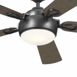 Hot Sale ❤️ Kichler Lighting Humble 60 Inch Integrated LED Indoor Anvil Iron Ceiling Fan 😉 -Kichler Lighting Shop unnamed file 4668