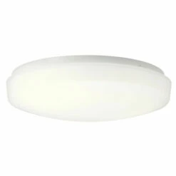 Flash Sale 🧨 Kichler Lighting Ceiling Space 1-light White LED Flush Mount 😉