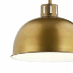 Coupon ✨ Kichler Lighting Zailey Collection 1-Light Pendant Natural Brass 🎉 -Kichler Lighting Shop unnamed file 469