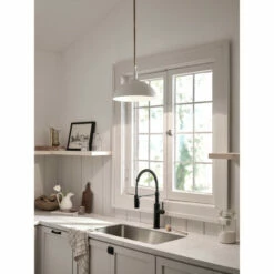 New 💯 Kichler Lighting Fira 14 Inch 1-Light Pendant White And Natural Brass ✔️ -Kichler Lighting Shop unnamed file 4739