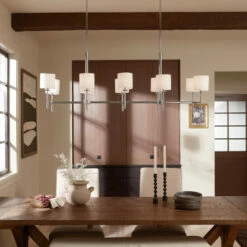 Flash Sale 🔔 Kichler Lighting Ali 10-Light Polished Nickel Linear Chandelier - 56.5 👏 -Kichler Lighting Shop unnamed file 477