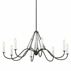 Outlet ✨ Kichler Lighting Freesia 38 Inch 8-Light Chandelier Anvil Iron With White Accents 👍 -Kichler Lighting Shop unnamed file 4772