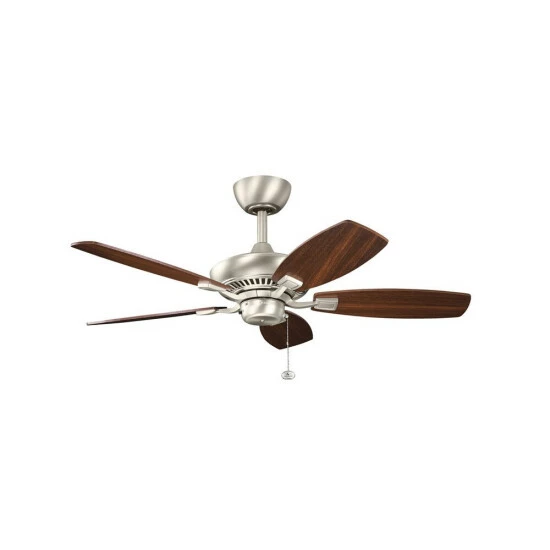 Discount β€οΈ Kichler Lighting Canfield Collection 44-inch Brushed Nickel Ceiling Fan π€© 4 Discount β€οΈ Kichler Lighting Canfield Collection 44-inch Brushed Nickel Ceiling Fan π€© - Image 2