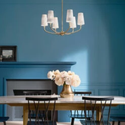 Brand new 🔥 Kichler Lighting Adeena 26.75-in 6-Light Brushed Natural Brass Chandelier - 26.75 🔥 -Kichler Lighting Shop unnamed file 483