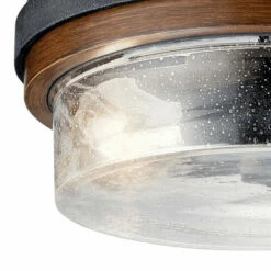 Outlet 🎁 Kichler Lighting Grand Bank Collection 2-light Auburn Stained Semi-Flush Mount 👏 -Kichler Lighting Shop unnamed file 4830