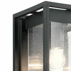 Buy 👏 Kichler Lighting Kichler Mercer 20 Inch 1 Light Outdoor Wall Light With Clear Seeded Glass In Black Finish 🎉 -Kichler Lighting Shop unnamed file 4880