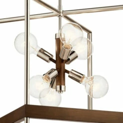 Best Sale ✨ Kichler Lighting Tanis 6-Light Foyer Pendant Auburn Stained Finish 🥰 -Kichler Lighting Shop unnamed file 4885
