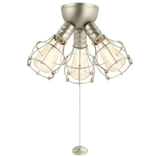 Best Sale π Kichler Lighting LED Industrial 3-Light Fixture Brushed Nickel β€οΈ 4 Best Sale π Kichler Lighting LED Industrial 3-Light Fixture Brushed Nickel β€οΈ - Image 2