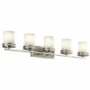 Wholesale 🥰 Kichler Lighting Hendrik Collection 5-light Brushed Nickel Bath/Vanity Light 😀 -Kichler Lighting Shop unnamed file 4928