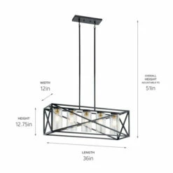 Best Sale 🌟 Kichler Lighting Moorgate Collection 5-light Black Linear Chandelier 💯 -Kichler Lighting Shop unnamed file 4942