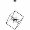 Wholesale 🥰 Kichler Lighting Cartone 8-Light Chandelier Black ❤️