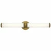 New 🎁 Kichler Lighting Indeco Collection 27-inch Brass LED Bath Light 🎉