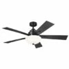 Flash Sale 🧨 Kichler Lighting Vinea 52 Inch Integrated LED Indoor Satin Black Ceiling Fan ⭐ -Kichler Lighting Shop unnamed file 5029
