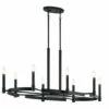 Outlet 👏 Kichler Lighting Kichler Tolani 8 Light Oval Chandelier In Black 🎁 -Kichler Lighting Shop unnamed file 5069