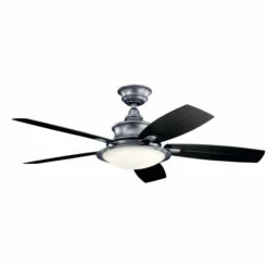 Hot Sale ✔️ Kichler Lighting Cameron 52-inch LED Fan Weathered Steel Powder 🧥 Coat 💯 -Kichler Lighting Shop unnamed file 5073