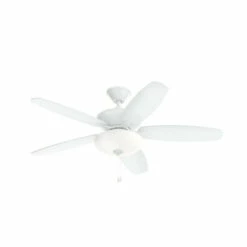 Wholesale ✔️ Kichler Lighting Kichler Renew Select 52 Inch LED Ceiling Fan Matte White With Reversible Blades 🌟