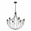 Budget ✨ Kichler Lighting Topiary 28 Inch 6-Light Chandelier Textured Black 👏 -Kichler Lighting Shop unnamed file 5146