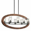 Brand new 🥰 Kichler Lighting Grand Bank Collection 8-light Auburn Stain Linear Chandelier 💯 -Kichler Lighting Shop unnamed file 515