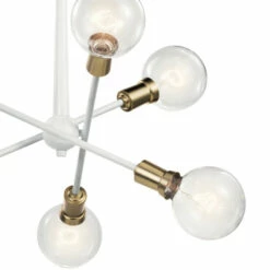 Hot Sale 😀 Kichler Lighting Armstrong 6-Light Chandelier White 😀 -Kichler Lighting Shop unnamed file 5189