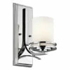 New 🧨 Kichler Lighting Hendrik Collection 1-light Chrome Wall Sconce 👏 -Kichler Lighting Shop unnamed file 5223