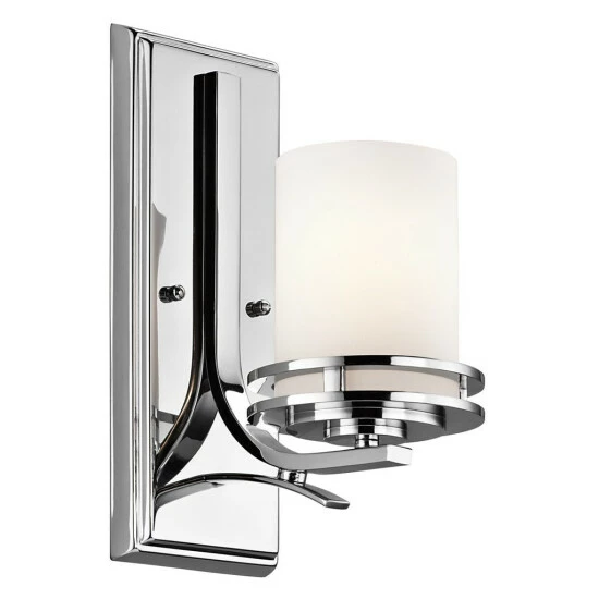 New 𧨠Kichler Lighting Hendrik Collection 1-light Chrome Wall Sconce π 3 New 𧨠Kichler Lighting Hendrik Collection 1-light Chrome Wall Sconce π
