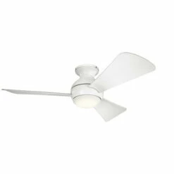 Deals β Kichler Lighting Sola Collection 44-inch Matte White LED Ceiling Fan π§¨