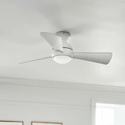 Deals ⌛ Kichler Lighting Sola Collection 44-inch Matte White LED Ceiling Fan 🧨 -Kichler Lighting Shop unnamed file 5276