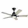 Best deal 😀 Kichler Lighting Arvada 44-inch LED Ceiling Fan Satin Black ⌛
