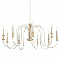 Discount 🥰 Kichler Lighting Karthe 42 Inch 9-Light Chandelier Beech And Brushed Nickel 🌟 -Kichler Lighting Shop unnamed file 5296