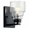 Brand new 🎁 Kichler Lighting Vionnet 1-Light Wall Sconce Black 🌟 -Kichler Lighting Shop unnamed file 5301