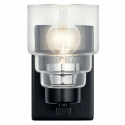 Brand new π Kichler Lighting Vionnet 1-Light Wall Sconce Black π 9 Brand new π Kichler Lighting Vionnet 1-Light Wall Sconce Black π -Kichler Lighting Shop unnamed file 5303