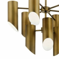 Budget ❤️ Kichler Lighting Trentino 9-Light Chandelier Natural Brass 🎉 -Kichler Lighting Shop unnamed file 5321