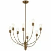 Promo 🔔 Kichler Lighting Hatton 8-Light Chandelier Satin Bronze ✨ -Kichler Lighting Shop unnamed file 5343