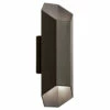 Deals 🛒 Kichler Lighting Estella Collection 1-light Textured Architectural Bronze LED Outdoor Wall Sconce 🔔 -Kichler Lighting Shop unnamed file 535