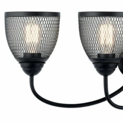 Cheapest ⌛ Kichler Lighting Voclain 4-Light Vanity Light Black 😉 -Kichler Lighting Shop unnamed file 5356