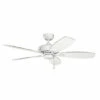 New 😍 Kichler Lighting Canfield Collection 52-inch Matte White Ceiling Fan 👍 -Kichler Lighting Shop unnamed file 5362