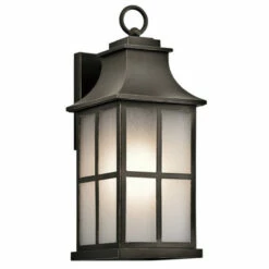 Brand new 🎁 Kichler Lighting Pallerton Way Collection 1-light Olde Bronze Outdoor Wall Lantern ❤️