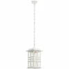 Wholesale ✨ Kichler Lighting Kichler Beacon Square 1-light White Outdoor Pendant 🎁