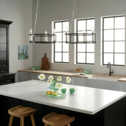 Discount 😉 Kichler Lighting Rosalind 3-Light Black Mini Chandelier 🛒 -Kichler Lighting Shop unnamed file 5502