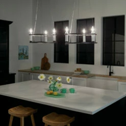 Discount 😉 Kichler Lighting Rosalind 3-Light Black Mini Chandelier 🛒 -Kichler Lighting Shop unnamed file 5503