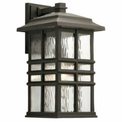 Brand new ✨ Kichler Lighting Beacon Square Collection 1-light Olde Bronze Outdoor Wall Lantern 🔔